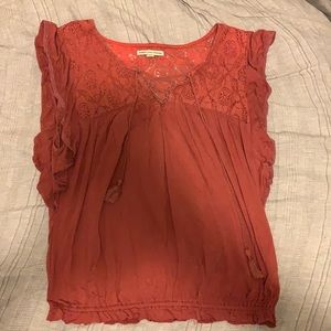 Flowy American Eagle top, size medium